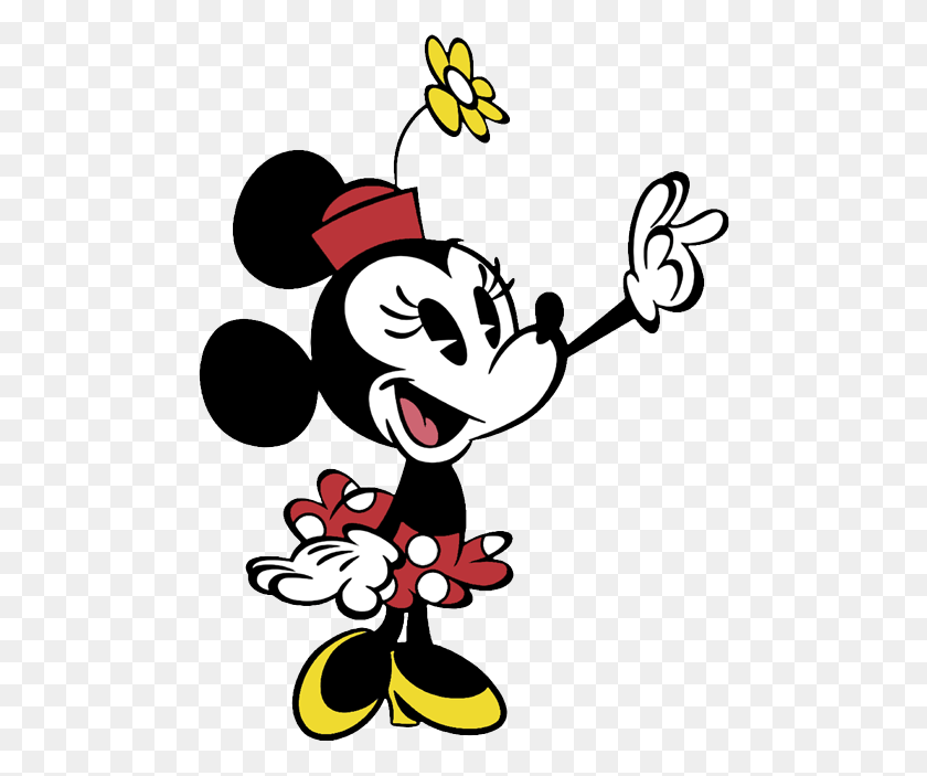 485x643 More Television Clip Art Minnie Mouse New Cartoon, Stencil, Dynamite, Bomb HD PNG Download