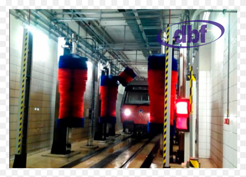 805x563 More Than 25 Years Producing Rail Vehicle Washing Systems Metro Station, Train, Transportation, Person HD PNG Download