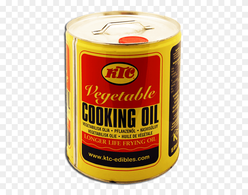 600x600 More Views Ktc Vegetable Oil 20 Litres, Tin, Can, Beer HD PNG Download