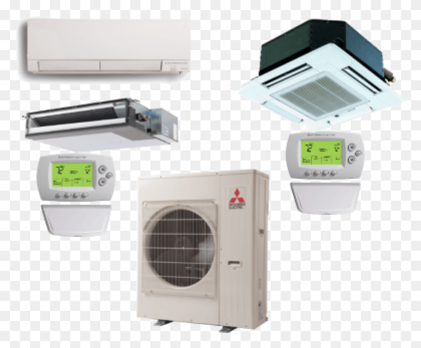 1171x952 More Views Mitsubishi Unit, Air Conditioner, Appliance, Scale HD PNG Download