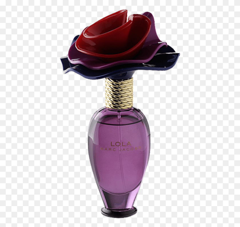 425x733 More Views Perfume With Flower Top, Bottle, Cosmetics, Mixer HD PNG Download