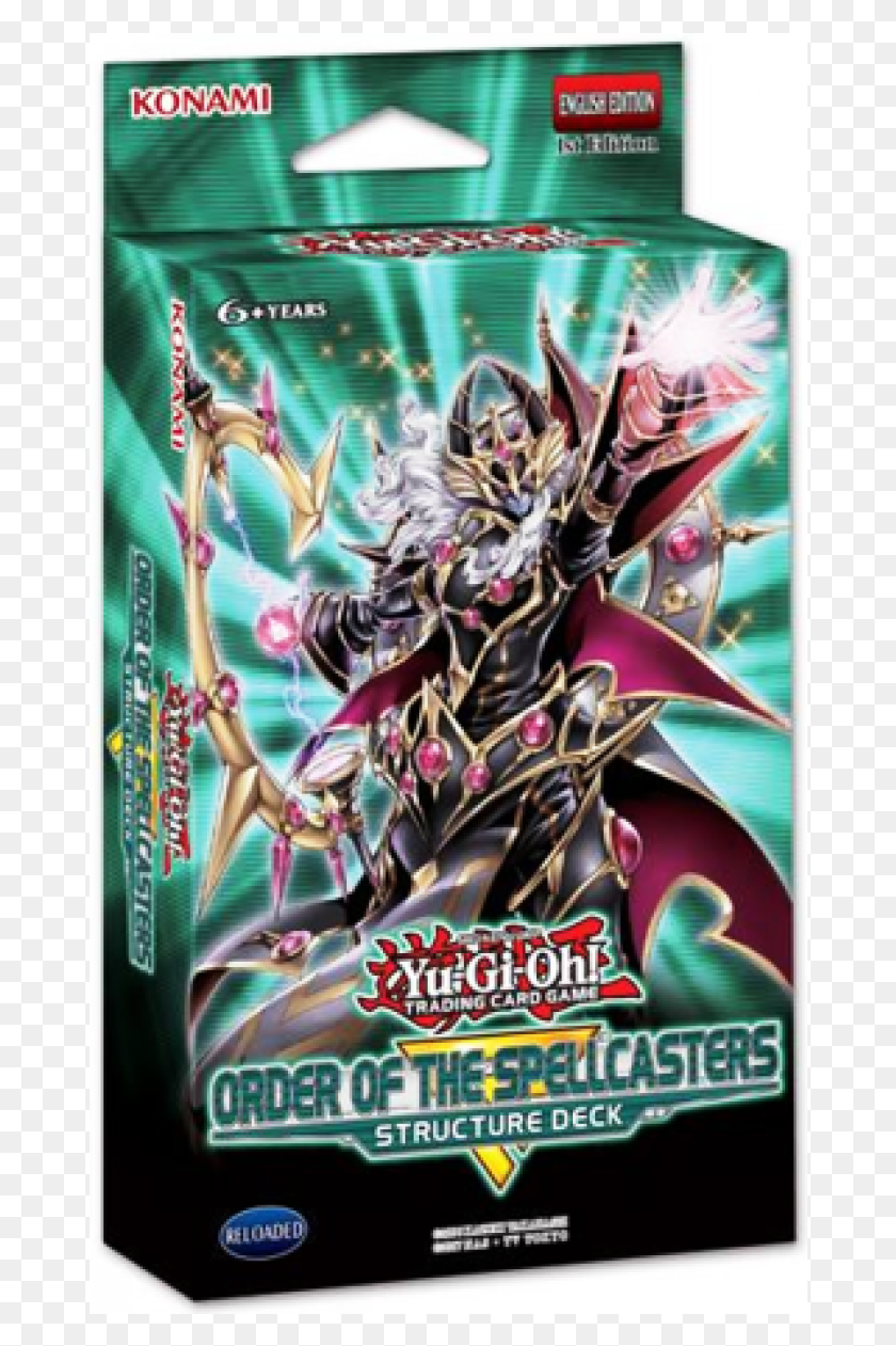 674x1201 More Views Structure Deck Order Of The Spellcasters, Disk, Dvd, Poster HD PNG Download