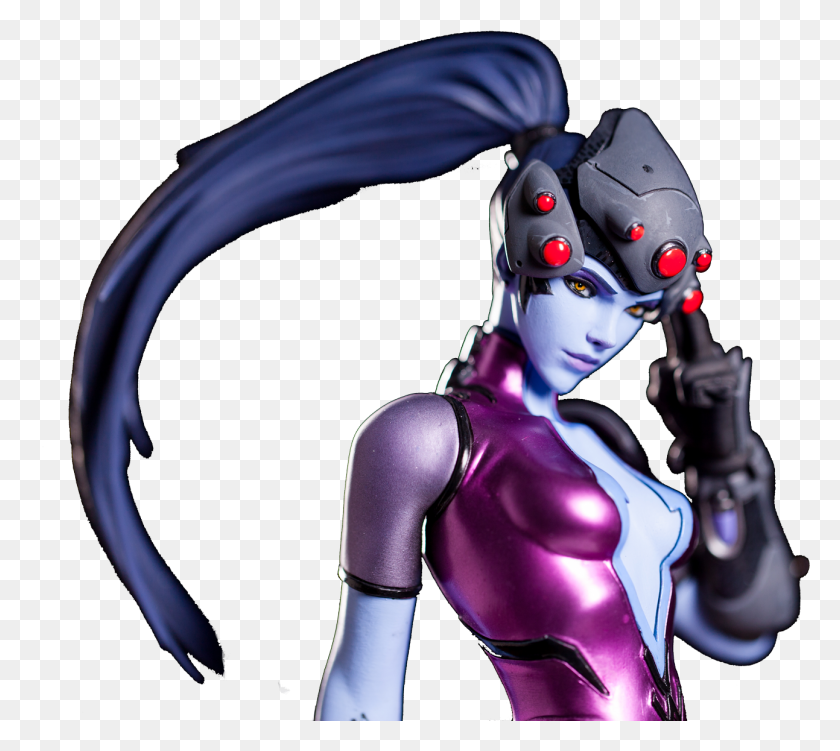 1293x1146 More Visitors To The Blizzard Store Can Share Widowmaker Cute But Deadly, Person, Human, Leisure Activities HD PNG Download