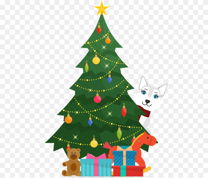 518x721 Morning Arrived Luna Looked At Her Boy And Felt Incredibly Merry Christmas Tree, Plant, Christmas Decorations, Festival, Person PNG