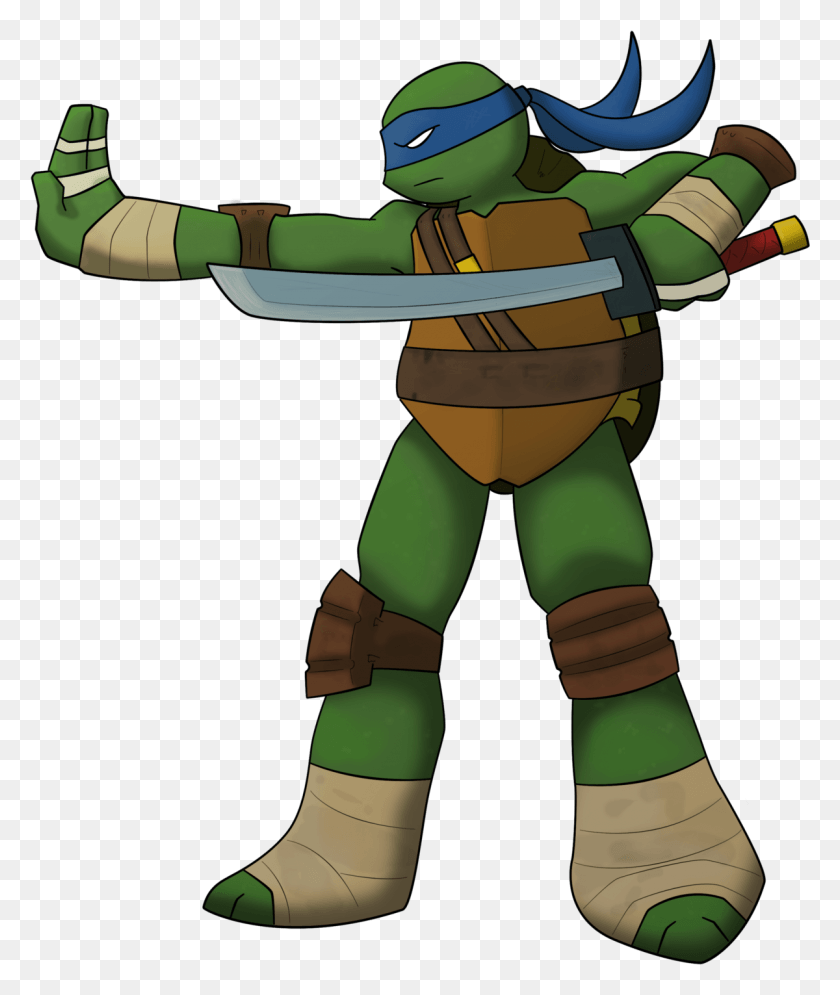 1200x1439 Morning Training By Fireleviathan Leo Tmnt 2012 Vector, Toy, Legend Of Zelda, Duel HD PNG Download