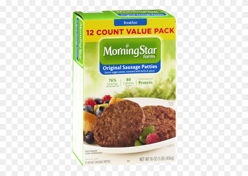 352x537 Morningstar Original Sausage Patties 18 Oz, Plant, Food, Fruit HD PNG Download