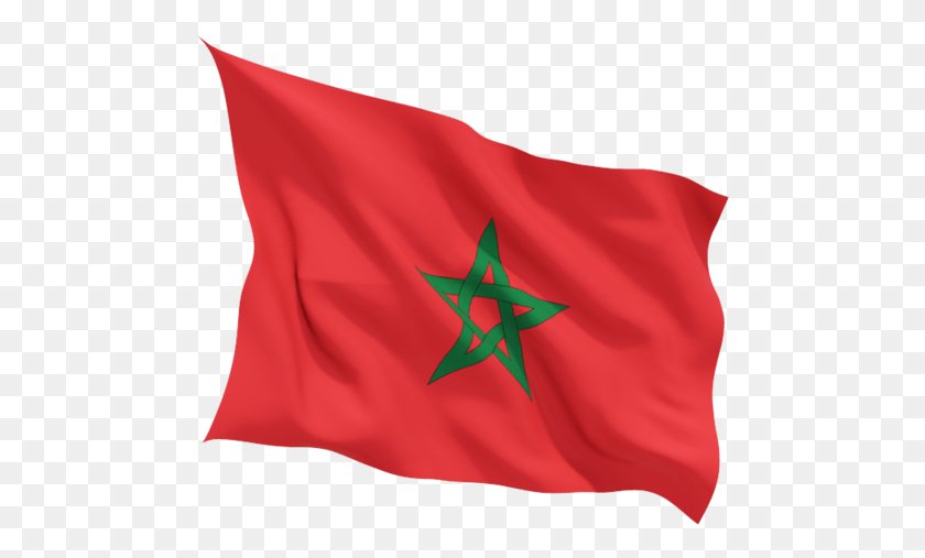 486x447 Morocco Flag Clipart Moroccan Flag, Symbol, American Flag, Star Symbol HD PNG Download