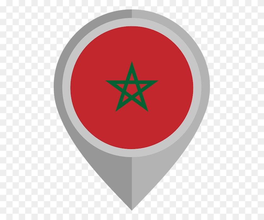 497x640 Флаг Марокко Svg Eps Psd Ai Векторный Цветовой Круг, Символ, Звездный Символ Hd Png Скачать