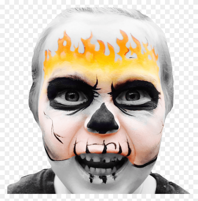 790x801 Morph Face And Body Art Tweed Heads Face Painting 3 Horror, Performer, Person, Human HD PNG Download
