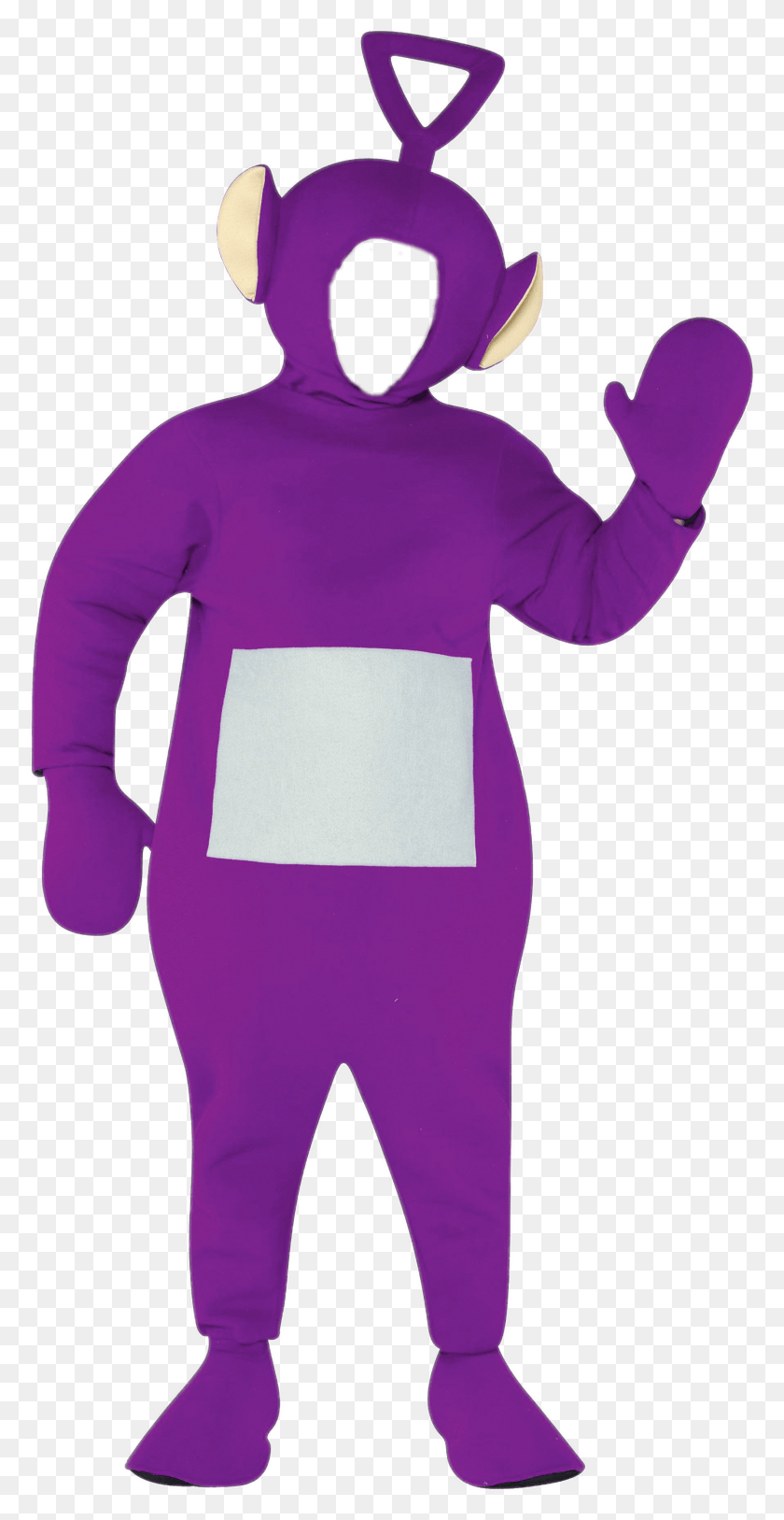 1781x3580 Morris Costumes Gc4223 Teletubbies Tinky Winky Adult Tinky Winky Costume, Sleeve, Clothing, Apparel HD PNG Download