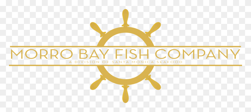 1800x728 Morro Bay Logo Gold Small Handle Of A Ship, Symbol, Trademark, Text HD PNG Download