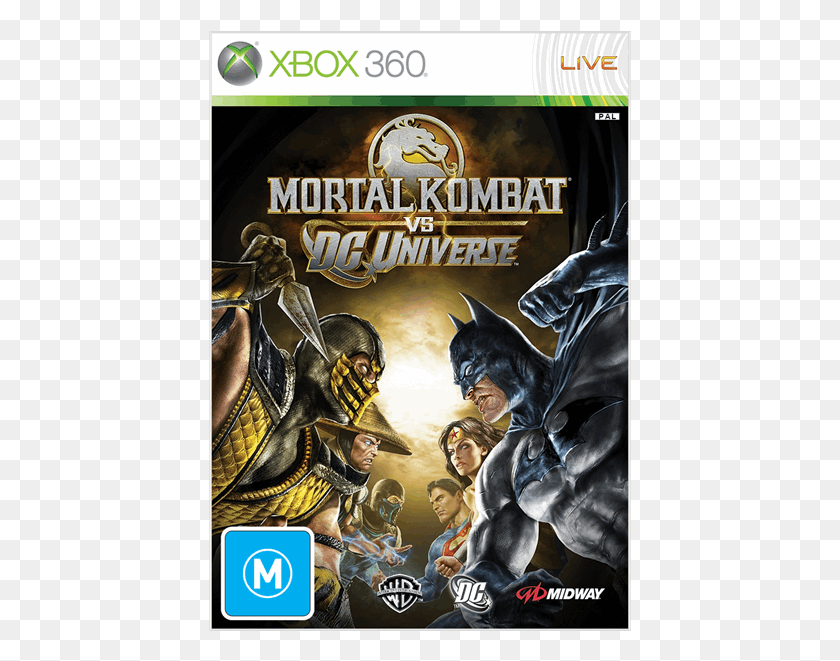 423x601 Mortal Kombat Vs Dc Universe, Плакат, Реклама, Человек Hd Png Скачать