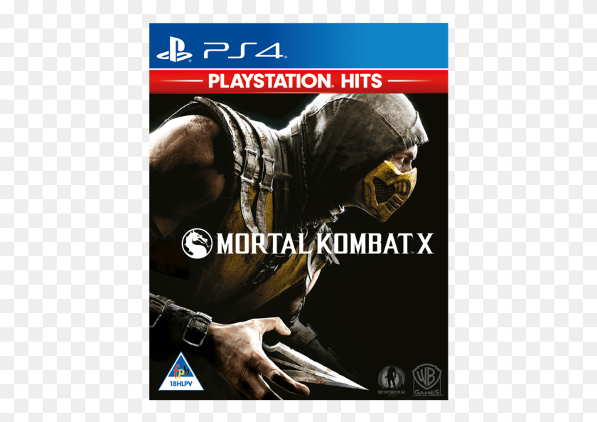 423x533 Descargar Png Mortal Kombat X Playstation Hits, Persona, Humano, Ninja Hd Png
