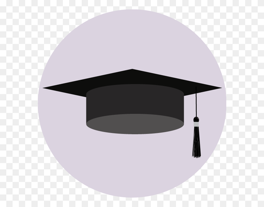 600x600 Mortarboard, Lamp, Label, Text HD PNG Download