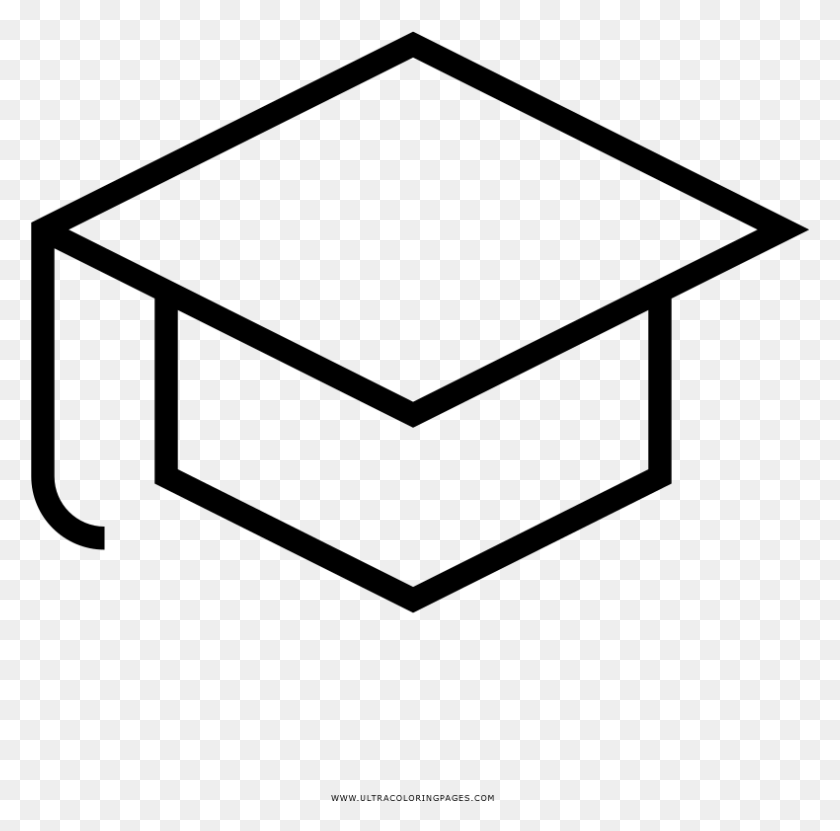 790x781 Mortarboard Coloring, Gray, World Of Warcraft HD PNG Download