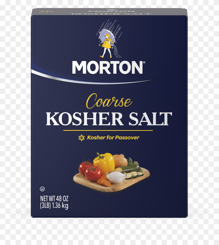 2425x2737 Morton Coarse Kosher Salt Natural Foods HD PNG Download