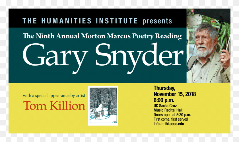 1920x1080 Morton Marcus Poetry Reading With Gary Snyder And Special Poster, Advertisement, Flyer, Paper HD PNG Download