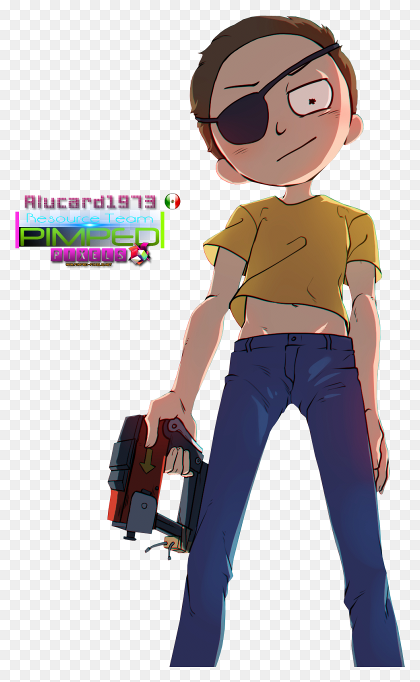 969x1621 Morty Smith, Persona, Humano, Ropa Hd Png