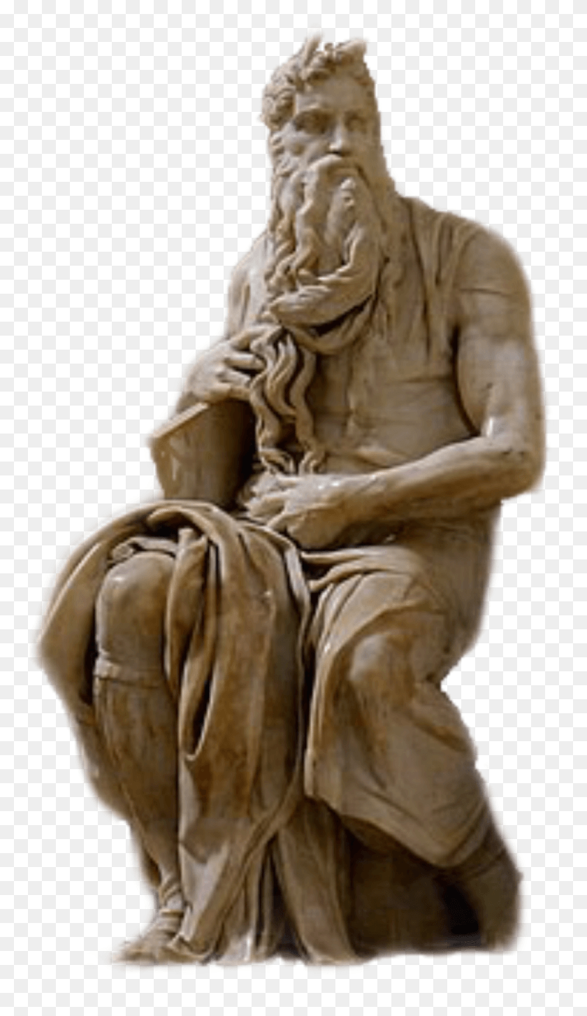 1024x1829 Moses Michaelangelo Statue Marble Tablets San Pietro In Vincoli, Sculpture, Person HD PNG Download