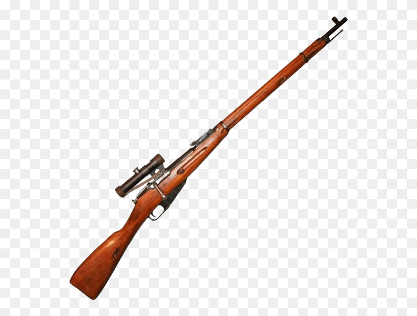 564x576 Mosin Nagant Model 9130 Sniper Weapons Used In Korean War, Weapon, Weaponry, Rifle HD PNG Download