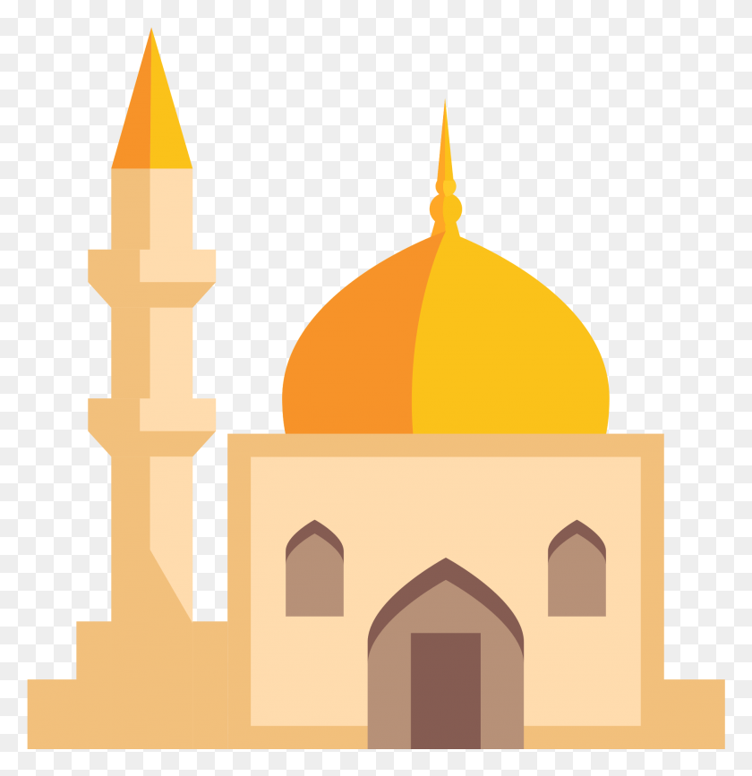 1877x1944 Мечеть Эмодзи, Купол, Архитектура, Здание Hd Png Скачать