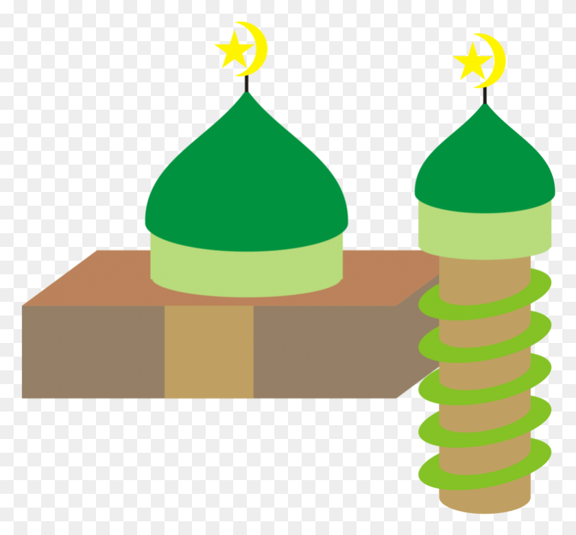 781x721 Descargar Png Mezquita Islam Iconos De Equipo Medina Símbolo Masjid Minar Vector, La Luz, Triángulo, Espiral Hd Png