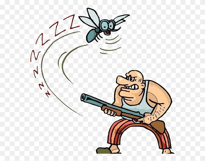 594x601 Mosquito Cartoon Animation Mosquito Cartoon, Leisure Activities, Juggling, Ninja HD PNG Download