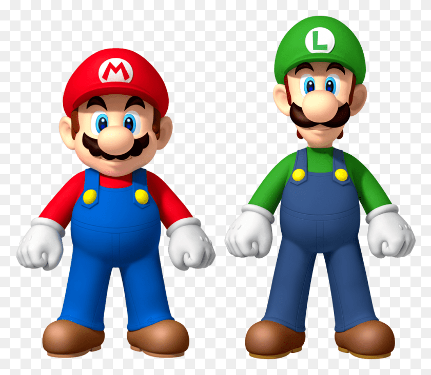 956x824 Descargar Pngpersonajes Más Populares Playful Beards Marioluigi Mario Luigi, Super Mario, Person, Human Hd Png