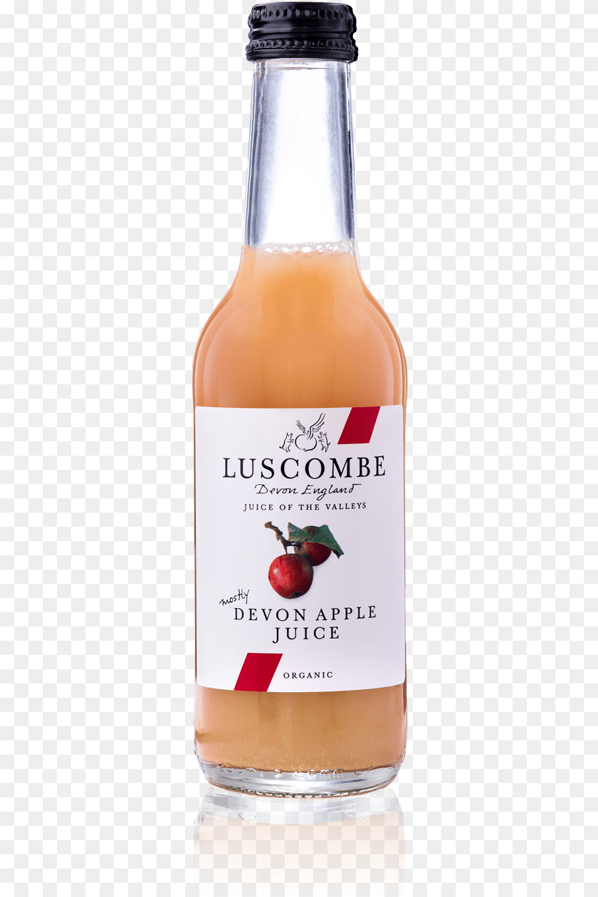 305x1260 Mostly Devon Apple Juice Luscombe Juices, Beverage, Bottle, Milk, Food Clipart PNG