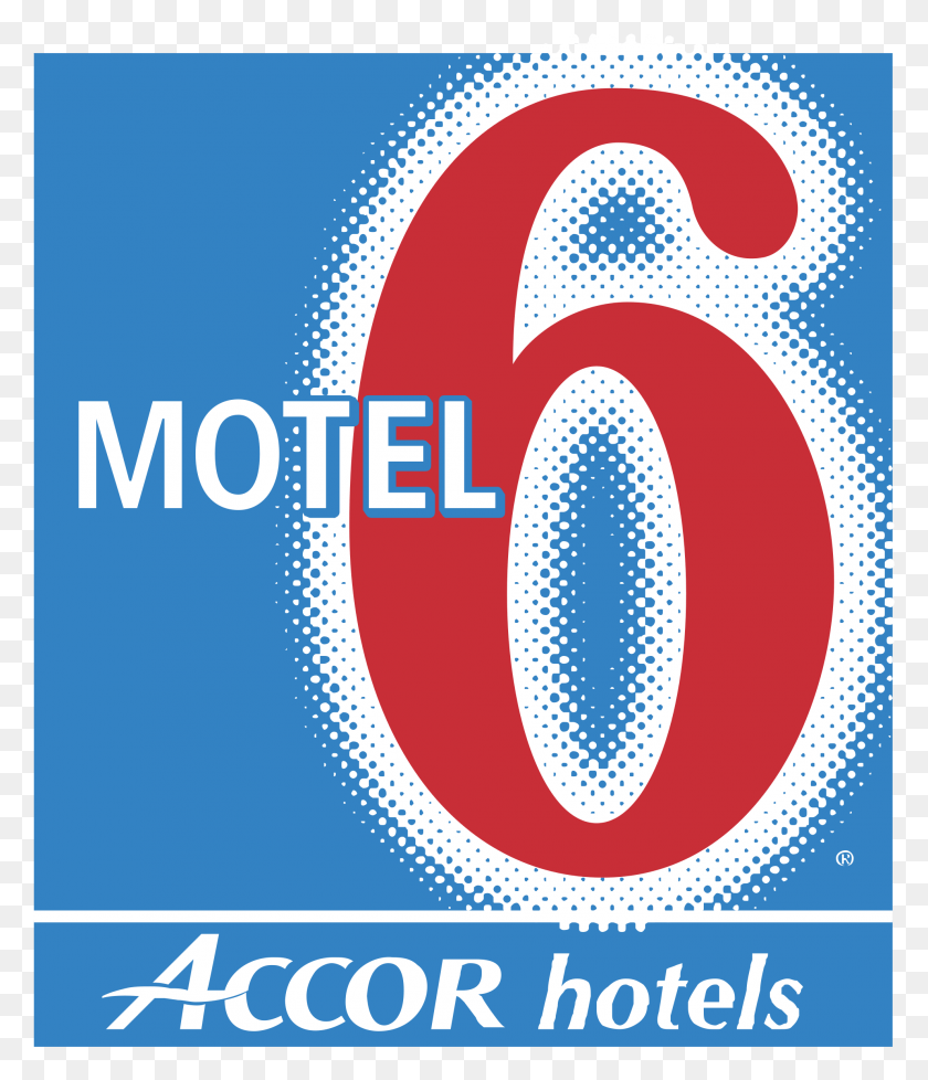 1979x2331 Motel 6 Logo Transparent Motel 6 Logo, Number, Symbol, Text HD PNG Download