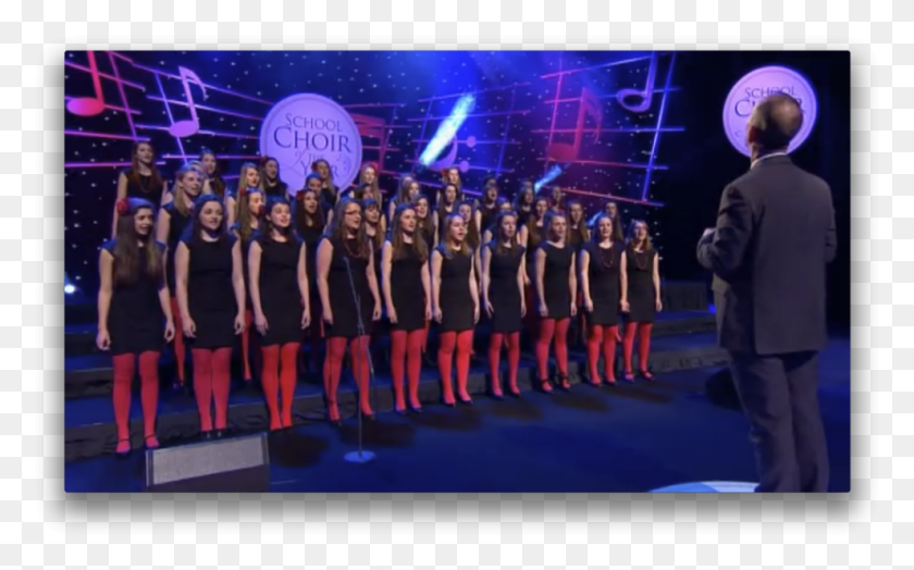 989x589 Motet Choir On Bbc Songs Of Praise, Person, Stage, Lighting HD PNG Download