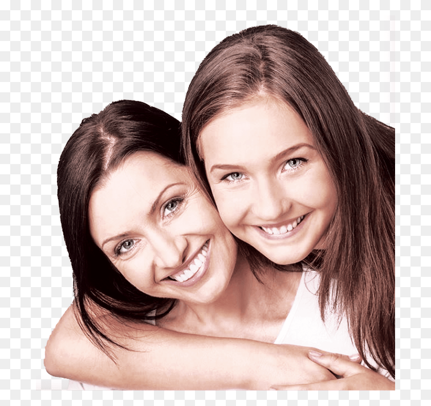 700x732 Mother Daughter Me E Filha, Face, Person, Human HD PNG Download