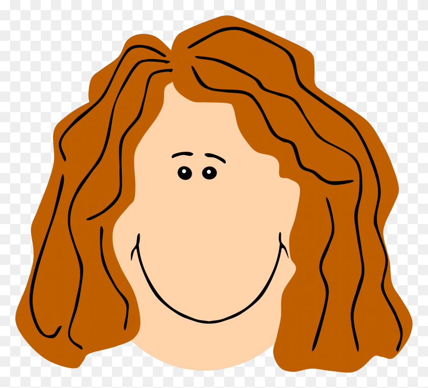 2297x2070 Мать Лицо Клипарт Каштановые Волосы Женщина Картинки, На Открытом Воздухе, Природа Hd Png Скачать