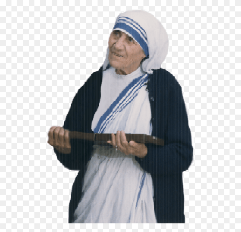 516x750 La Madre Teresa Misionera Monja Cita El Catolicismo La Madre Teresa Png / Ropa Png
