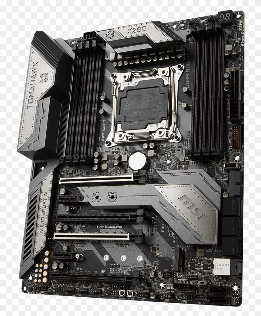 734x955 Motherboard X299 Msi, Computer, Electronics, Cpu HD PNG Download