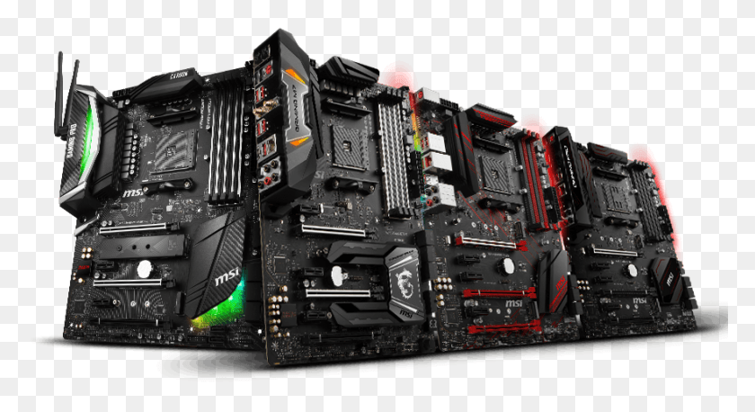 879x449 Motherboard X470 Motherboard, Electronics, Computer, Hardware HD PNG Download