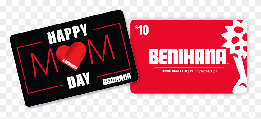 1965x818 Mothers Day Gift Cards Image 2018 Benihana Benihana, Text, Label, Paper HD PNG Download