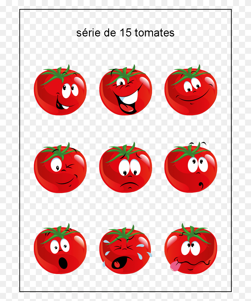 712x947 Motic Nes Smileys Cliparts Visage Tomate Tomate Clin D Oeil, Text, Number, Symbol HD PNG Download