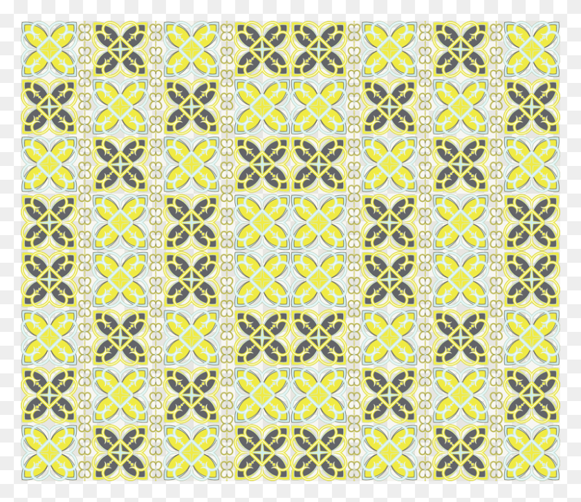 800x684 Motif, Pattern, Rug, Embroidery HD PNG Download