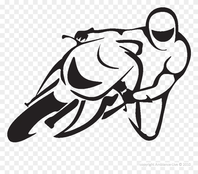 801x695 Черно-Белый Логотип Мотоцикла, Оса, Пчела, Насекомое Png Скачать
