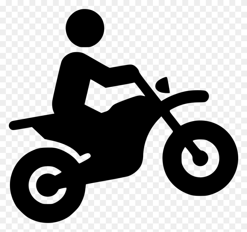 980x916 Descargar Png Motocross Icon Free Moto Cross Icon, Cortacésped, Herramienta, Vehículo Hd Png