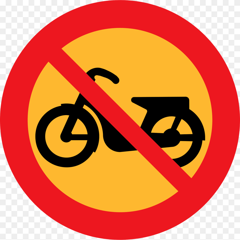 1916x1920 Motor Bike Clipart, Sign, Symbol, Road Sign PNG