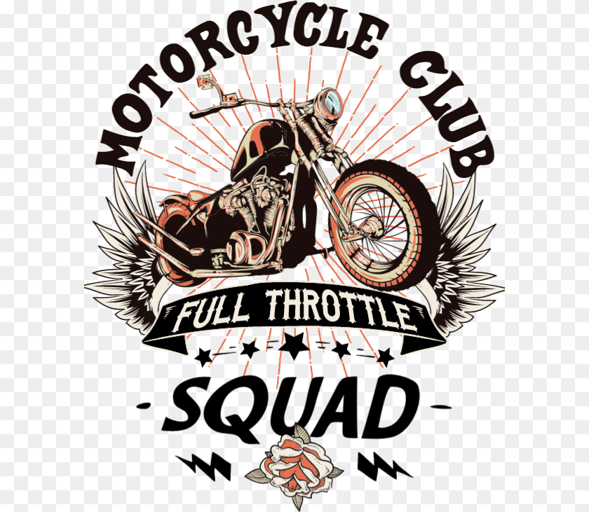 600x731 Motorcycle Club Motorcycle Throttle Designs Logo, Machine, Wheel, Transportation, Vehicle Transparent PNG