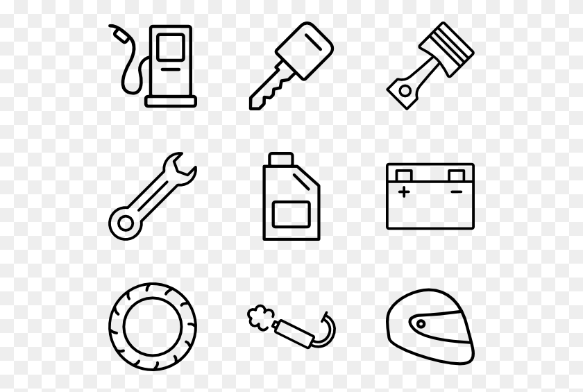 529x505 Motorcycle Motorcycle Repair Icon, Gray, World Of Warcraft HD PNG Download