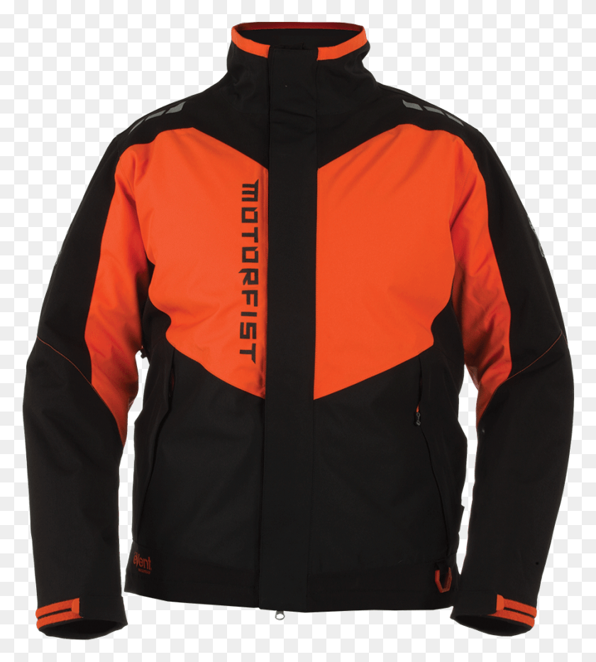894x1001 Motorfist Clutch Jacket Mens Orange Motorfist, Clothing, Apparel, Coat HD PNG Download