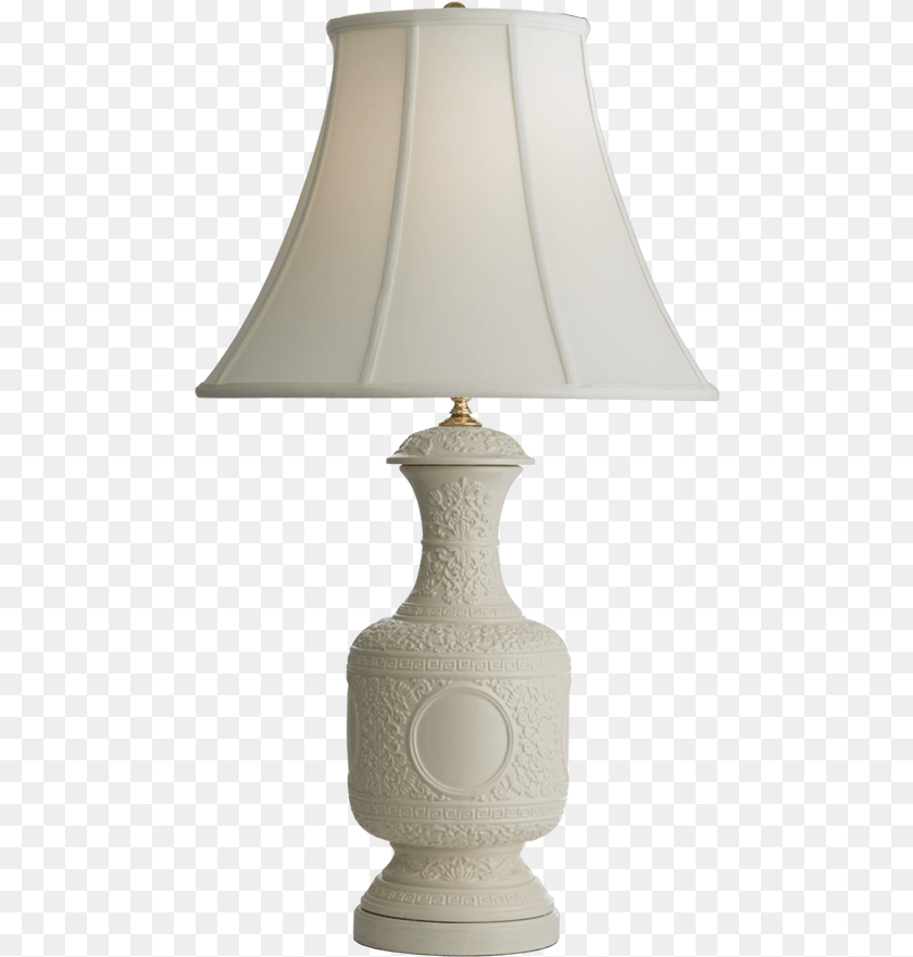 484x881 Mottahedeh Greek Key Lamp, Lampshade, Table Lamp Sticker PNG