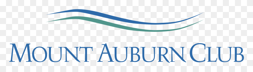 2191x508 Mount Auburn Club Logo Transparent Graphics, Text, Alphabet, Word HD PNG Download