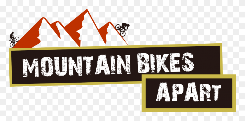 1908x872 Mountain Bikes Apart Mountain Bike Logo, Text, Outdoors, Symbol HD PNG Download