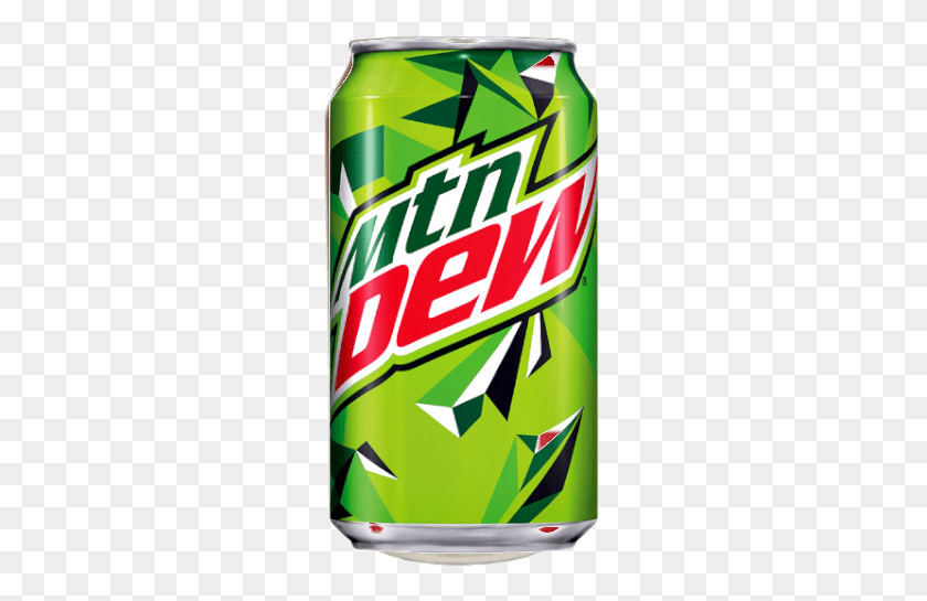 256x485 Mountain Dew 355ml Mtn Dew Can, Tin, Soda, Beverage HD PNG Download