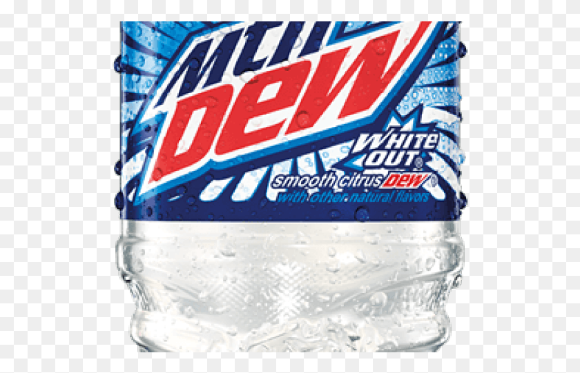 516x481 Mountain Dew Clipart 750ml Mountain Dew Baja Blast Logo, Mineral Water, Beverage, Water Bottle HD PNG Download